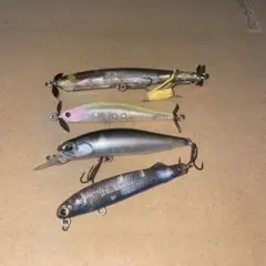 ルアー 4点セット バスルアーセットのサムネイル