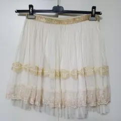 【レア】ドーリーガール バイ アナスイ　ギャザーフレアースカート　サイズ2