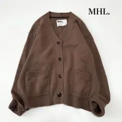 みち様専MHL. COTTON RIB CARDIGAN 黒 サイズ2 - メルカリ