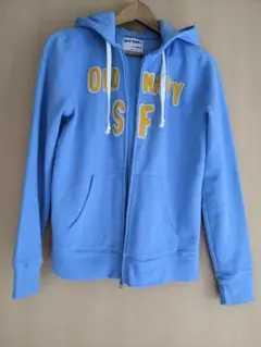 OLD NAVY 水色 フルジップパーカー M