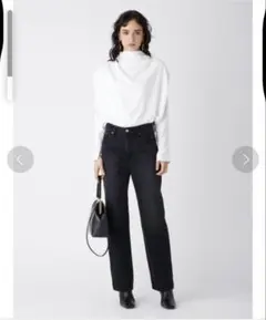 Mila Owen ショルダータックドレープブラウス