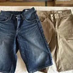★EDWIN ハーフパンツ 2枚セット サイズ28のサムネイル
