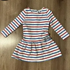 プチバトー　長袖ワンピース