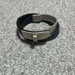 mon cote スタッズ レザーブレスレット ブラック | Mercari