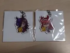ウマ娘　ライスシャワー＆ミホノブルボン　アクリルキーホルダー