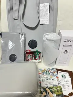 スターバックス福袋 2026 タンブラー サコッシュ 他　7点