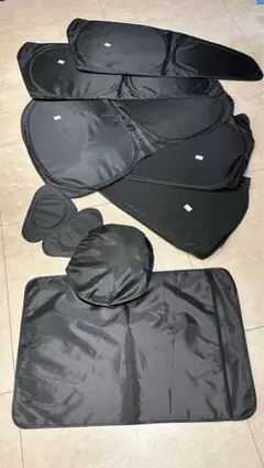 Tesla 新型 Model Y 専用遮光シェード 8点セット＋収納袋付き