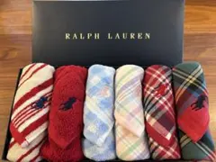 Ralph Lauren タオルハンカチ6枚セット　ギフト