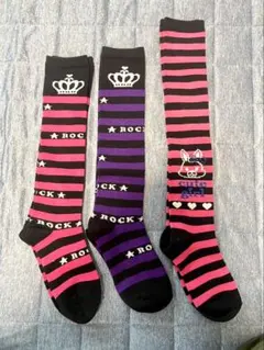 BABY DOLL ハイソックス 3足セット