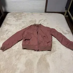 UNIQLO MA-1 ブルゾン ピンク Lサイズ