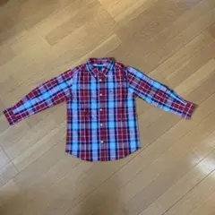 トミーヒルフィガー　キッズ　チェック　シャツ　120cm 未使用