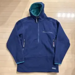 llbean polartec パーカー　　ハーフジップ　フリース　ポーラテック