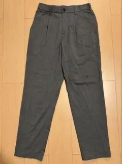 タックワイドパンツ ユニクロ メンズ