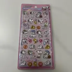 【正規品】スヌーピー　ボンボンドロップシール　スヌーピー&きょうだいたち