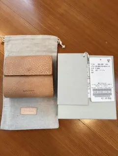 Hender Scheme clasp wallet 新品未使用　ベージュのサムネイル