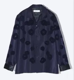 TOGA トーガ フロッキープリント シャツ