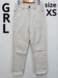 GRL⭐︎脚長効果抜群⭐︎シンプルテイスト⭐︎テーパードパンツ⭐︎XS【中古】D32のサムネイル