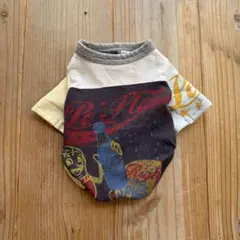 犬服　ハンドメイド　used リメイク　ビンテージ風　アメカジ