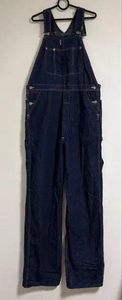 Lee 濃紺 デニムオーバーオール