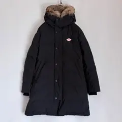 ダントン　HOODED DOWN COAT　ダウンコート　ブラック　黒　2wayのサムネイル