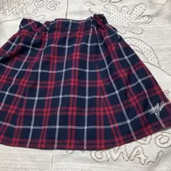 新品タグ付き♡メゾピアノ♡チェックスカート♡Ｌ　１６０