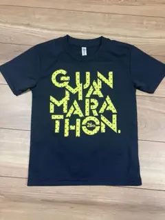 GUNMA MARATHON 群馬県民マラソン　Tシャツ 130 ネイビー