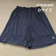 adidas ダークグレー ショートパンツ Oサイズ　メッシュ裏地付き