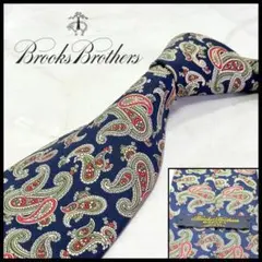 ☆即発 ブルックスブラザーズ makers ペイズリー ネクタイ USA製 美品