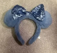 Disney ミニー　カチューシャ　青　水色