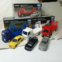 トミカプレミアム　tomicaトランスポーター　R33 FD2 インプレッサ