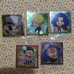 ワンピースウエハースシール5枚セット