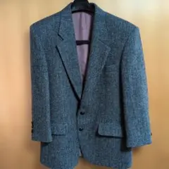 Harris Tweed テーラードジャケット ヘリンボーン 38のサムネイル