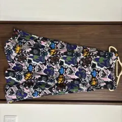UNIQLO marimekko フラワープリント ロングスカート M
