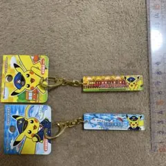 ピカチュウ アクリルキーホルダー 2個セット