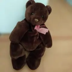 茶色　クマぬいぐるみ 　ぬいぐるみ型ポーチ　30cm