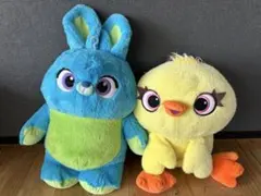 バニーとダッキーのぬいぐるみセット