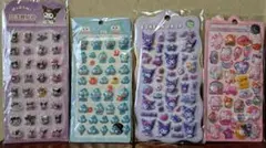 サンリオ ボンボンドロップ シール ぷっくり 4種類セット ハンギョドン ⑥