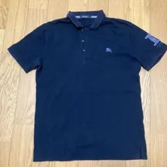 ✨新品同様✨バーバリーブラックレーベル ポロシャツ 胸ポケ ブラック ストレッチ バーバリーブラックレーベルポロシャツ ✨新品同様✨バーバリー