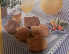 レトロ　スケーター　ハローキティ　たいやきタイプ　お菓子作りのサムネイル