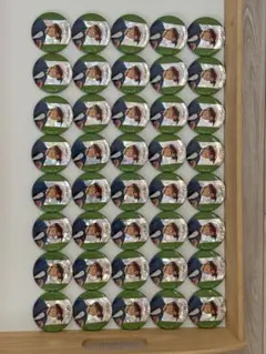 名探偵コナン点 服部平次缶バッジ×40