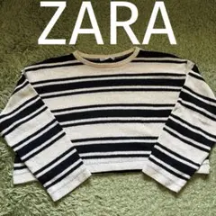 ZARA クロップドニットセーター Sサイズ