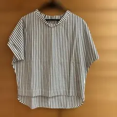 POU DOU DOU ストライプ 半袖 ブラウスのサムネイル