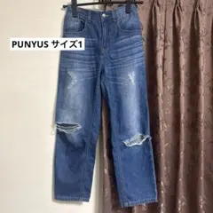 プニュズ　ダメージジーンズ　デニムのサムネイル
