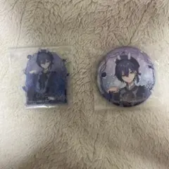 ボカロ KAITO グッスマくじ2026アクアリウム F賞缶バッジ&ステッカー