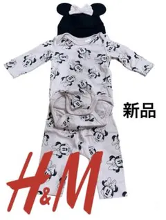 H&M 新品未使用　新生児　ベビー服　ミニーちゃん　ディズニー　出産準備