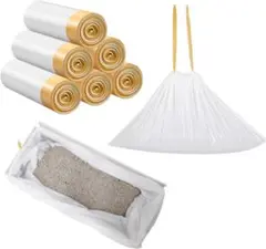 自動猫砂トレイ専用ゴミ袋は 90枚