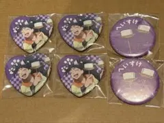 ナンジャタウン 忍たま乱太郎 久々知 兵助 ハート 缶バッジ