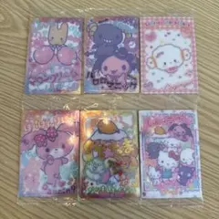 サンリオキャラクターズ カード 6枚セットのサムネイル