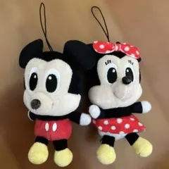 ミッキー・ミニー ぬいぐるみマスコット