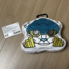 ゴジュウジャー カードキーホルダー付き ふわふわ刺繍ポーチ(ベアックマ)のサムネイル